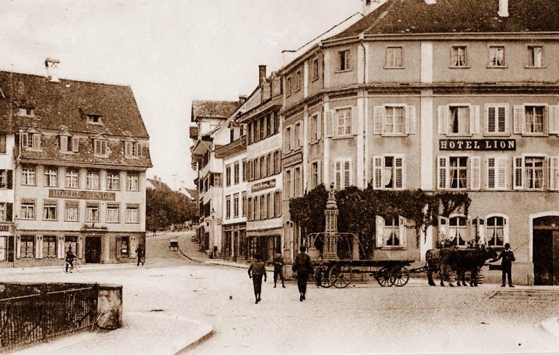 Hotel Le Lion - Self Check-In Bischofszell Zewnętrze zdjęcie